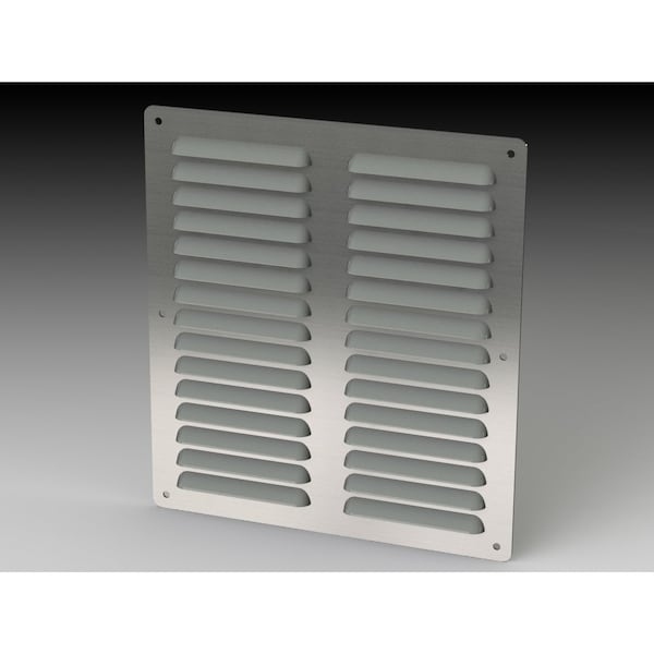 Louver Stand Kit, 10.56 in. H x 9-1/2 in. W x 0.43 in. L, 304 Stainless Steel
